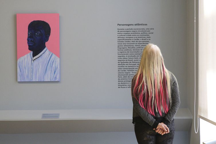 poster cartaz enciclopédia negra pinacoteca arte exposição