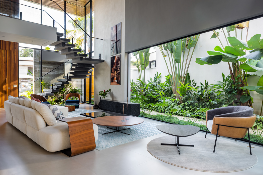Casa D31, por Raiz Arquitetura.