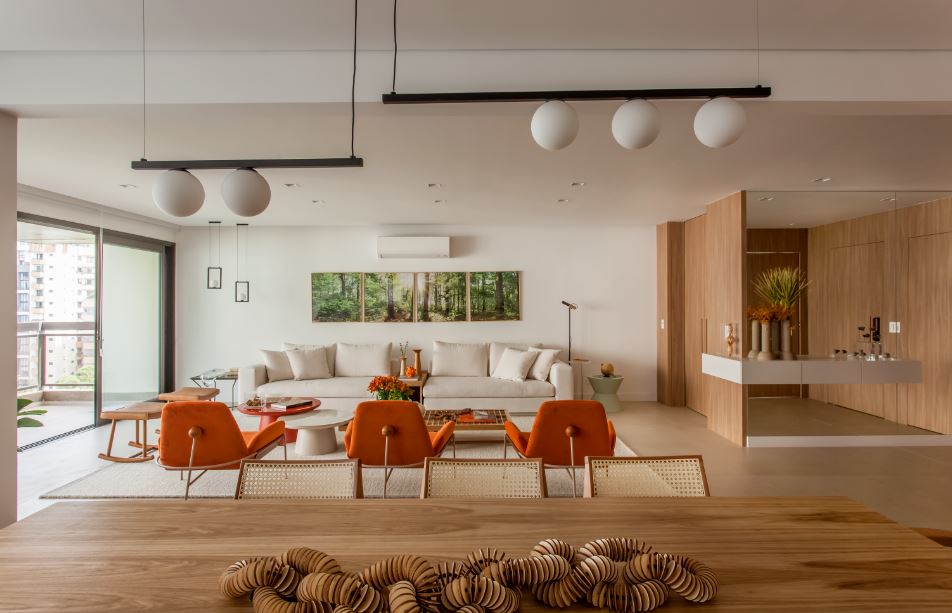 Reforma de apartamento por Korman Arquitetos