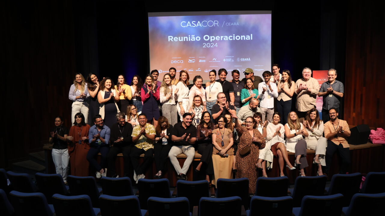 Reunião operacional reúne elenco, imprensa e patrocinadores na 26ª CASACOR Ceará.