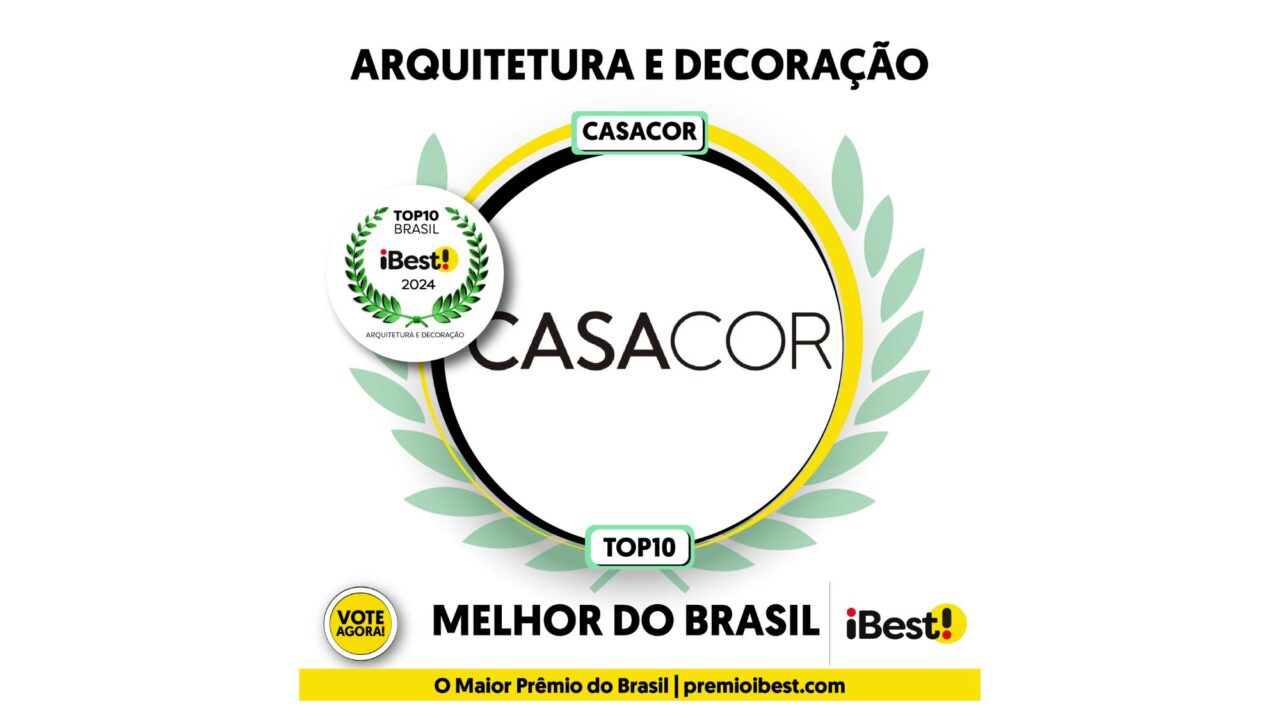 CASACOR concorre ao prêmio iBest