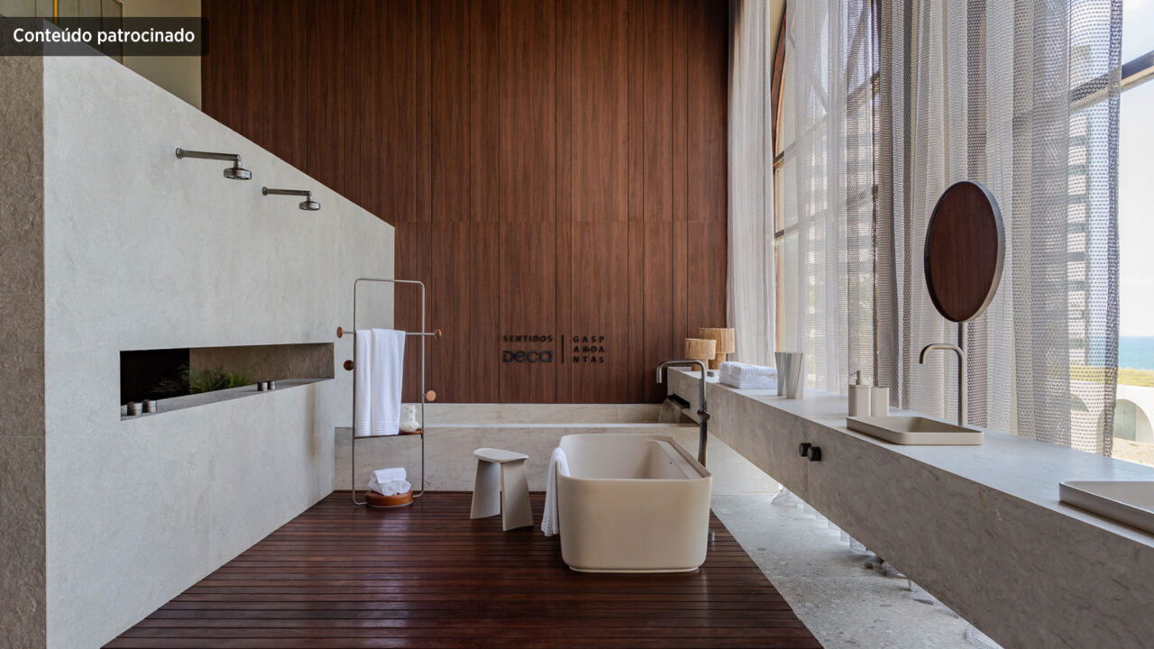 Gaspar + Dantas Arquitetos Associados - Sentidos DECA. Projeto da CASACOR Bahia 2024.