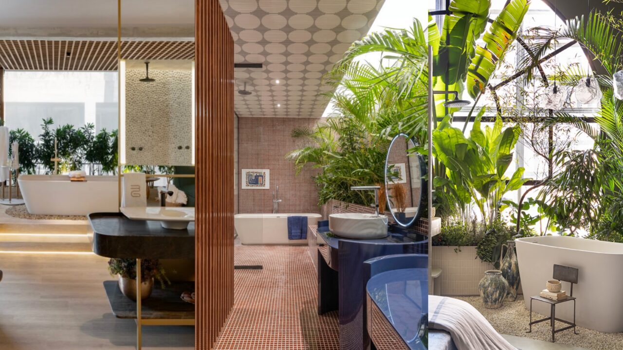 Banheiros que são verdadeiros oásis: veja 11 ambientes da CASACOR