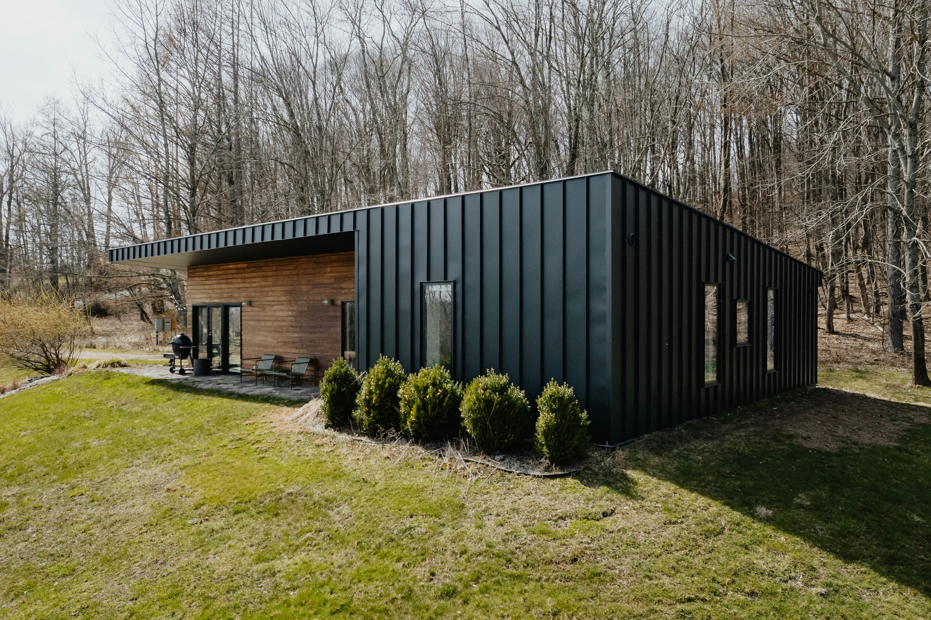 Casa pré-fabricada arquitetura