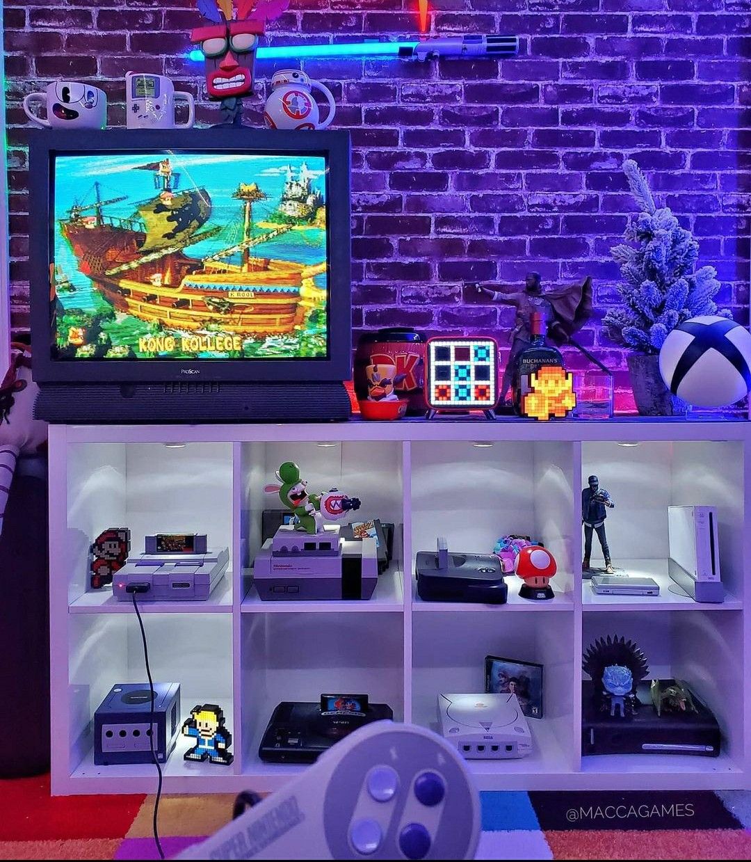 Consoles antigos na decoração