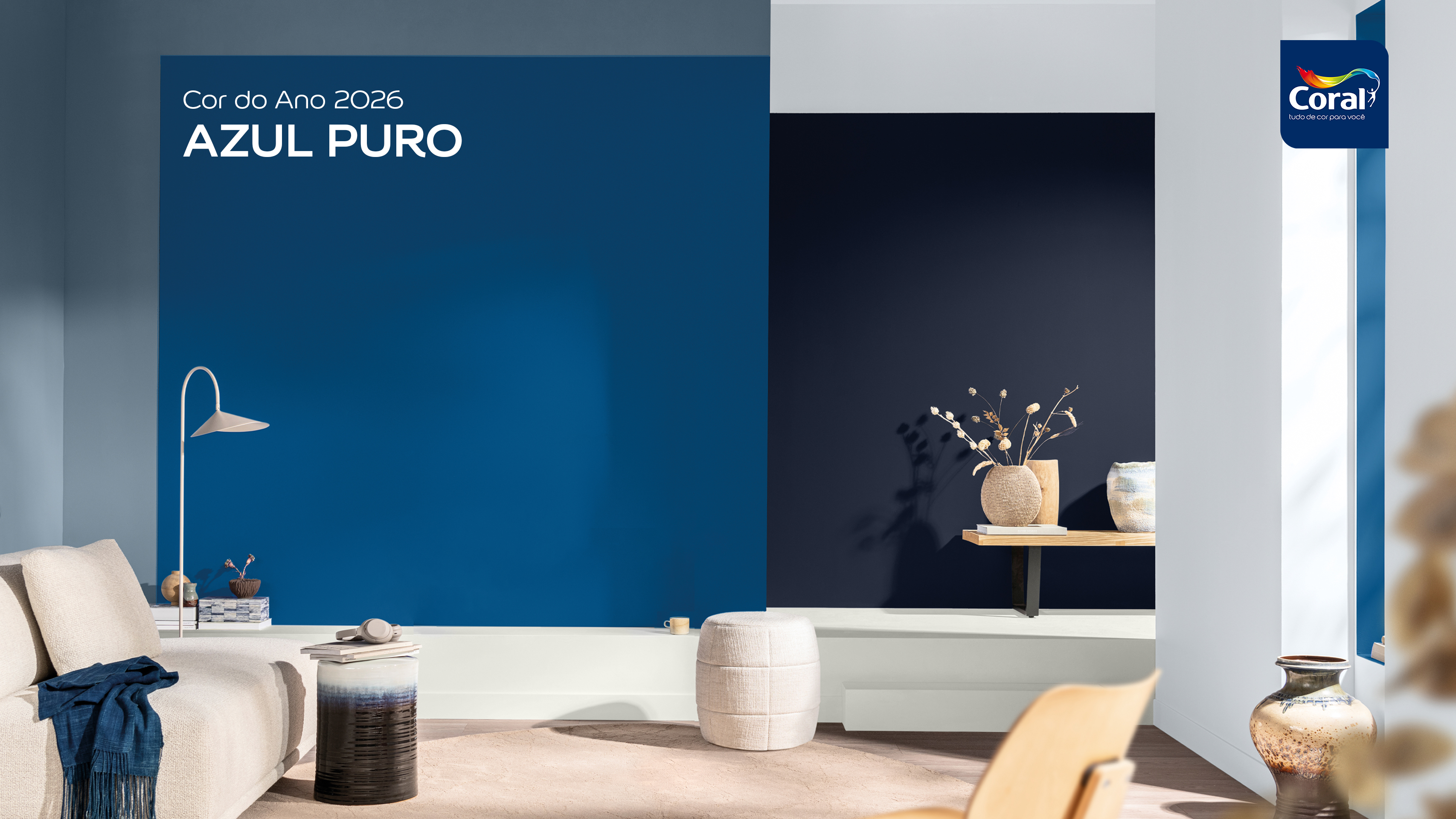 Cor do Ano 2026 - Azul Puro